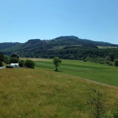 Fantastische Aussicht in die Ederaue Dodenau Exterior foto